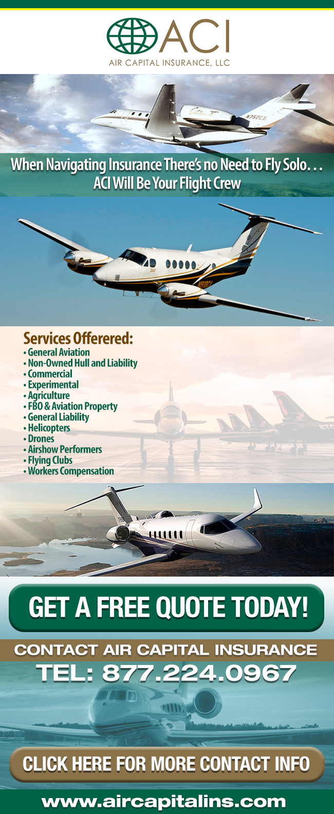 Air Capital Insurance | Aviation Insurance Company
