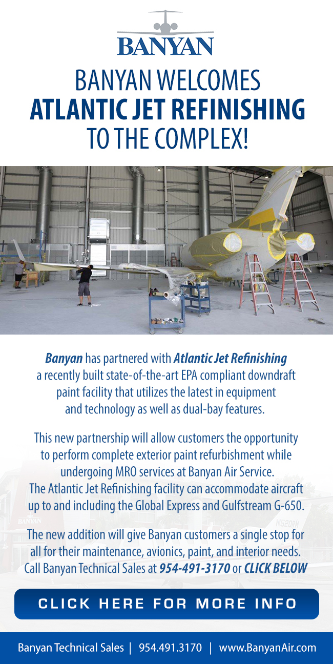 Banyan Air Service | maintenance, avionics, paint, and interior needs