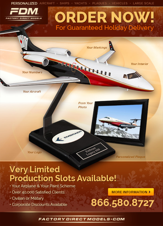 Factory Direct Models Aircraft Replicate Models