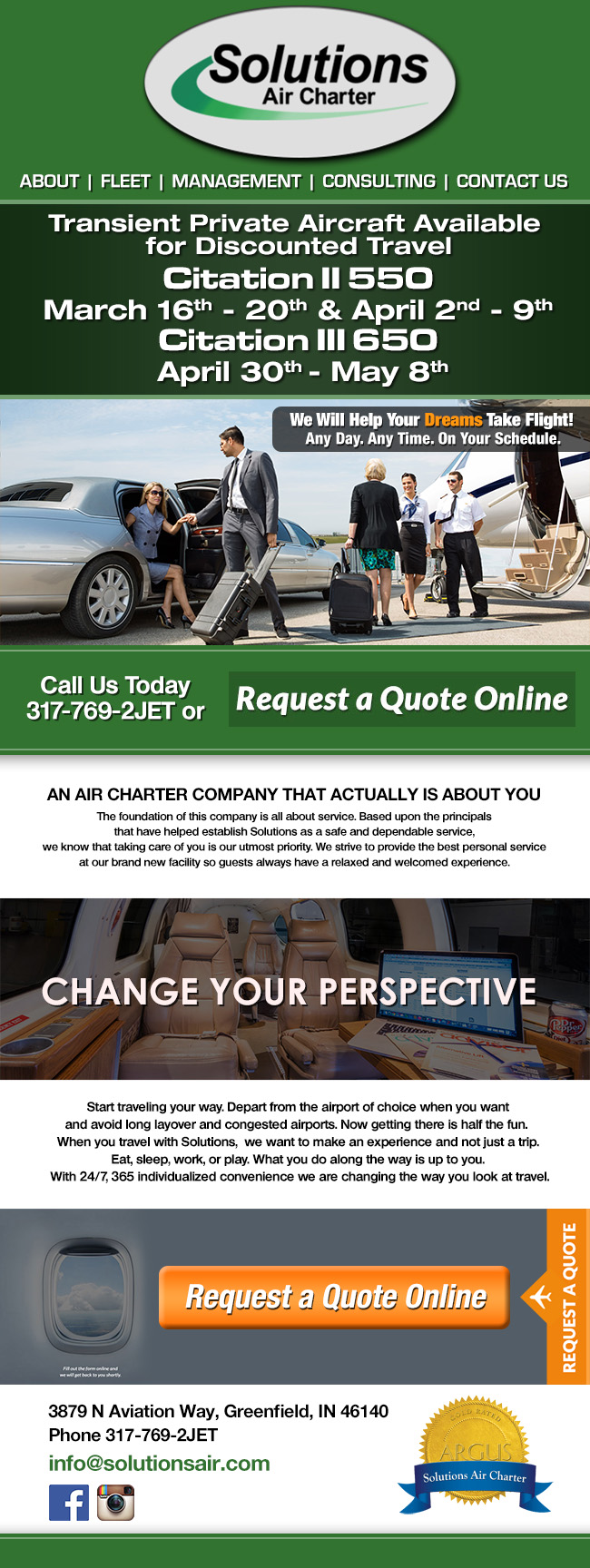 Solutions Air Charter